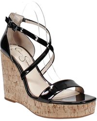 Jessica Simpson Wedge sandals for Women - Up to 58% off at Lyst.com