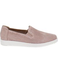 Naturalizer Bonnie Perforated Slip-ons - Pink