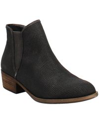 kensie booties leather