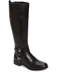 black michael kors boots