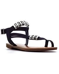bar iii pecanna flat sandals