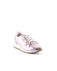 Tory Sport Ruffle Sneaker Leather Sneakers - Pink