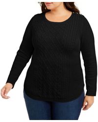 charter club sweaters plus size