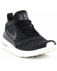 nike air max thea black and white