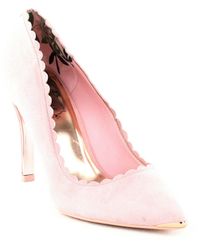 Ted Baker Savei Floral Satin Pump in 