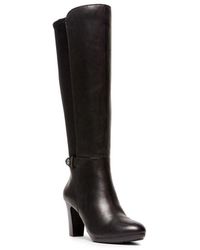anne klein boots black