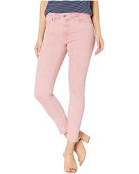 Lucky Brand Ava Skinny Mid Rise Jeans - Pink