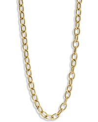 Cathy Waterman - Oval Link Yellow Gold Chain Necklace - Lyst