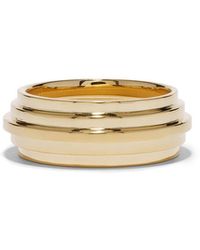 Azlee - 5-tier Staircase Yellow Gold Ring - Lyst