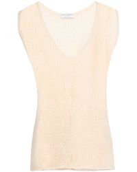 Ballantyne - Cream Sweater Linen - Lyst
