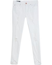 True Religion Pantalon en jean - Blanc