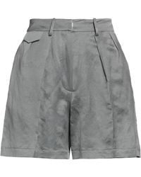 Alysi - Shorts & Bermuda Shorts Linen, Cupro - Lyst