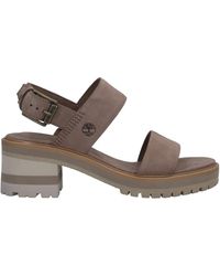 timberland heeled sandals