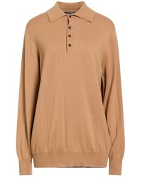 Canessa - Camel Sweater Cashmere - Lyst