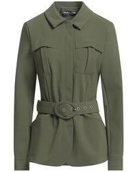 La Petite Robe Di Chiara Boni - Military Jacket Polyamide, Elastane - Lyst