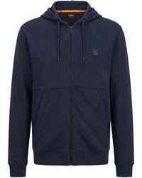 BOSS - Sweatshirt Cotton - Lyst
