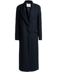 Souvenir Clubbing - Midnight Overcoat & Trench Coat Polyester, Viscose - Lyst