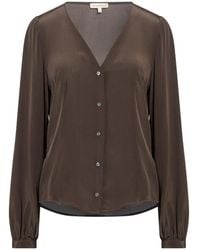 Camicettasnob - Dark Shirt Silk - Lyst