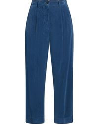 White Sand - Pants Cotton, Elastane - Lyst