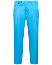 Barbati - Azure Pants Cotton, Polyamide, Elastane - Lyst