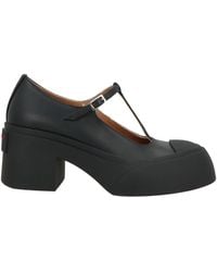 Marni - Pumps Leather, Rubber - Lyst