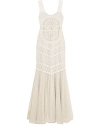 Alice + Olivia Long Dress - Natural