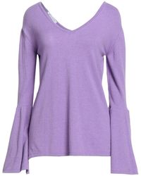 Raffaela D'angelo - Lilac Sweater Polyamide, Viscose, Wool, Cashmere - Lyst