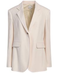 Alysi - Crème Blazer Virgin Wool - Lyst