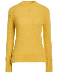 Pennyblack - Mustard Sweater Polyamide, Alpaca Wool, Mohair Wool, Elastane - Lyst