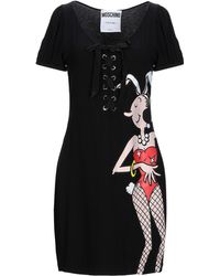 Moschino Kurzes Kleid - Schwarz