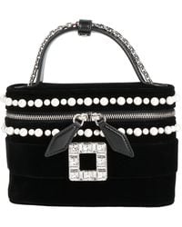 Roger Vivier - Handbag Textile Fibers - Lyst