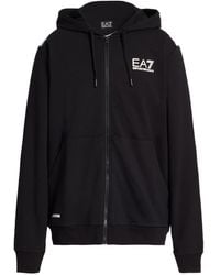 EA7 - Sweatshirt Cotton, Polyester, Elastane - Lyst