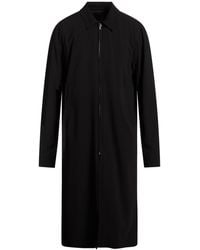 Rick Owens - Overcoat & Trench Coat Wool - Lyst