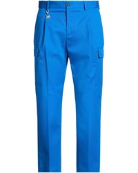 Manuel Ritz - Pants Polyester, Cotton - Lyst