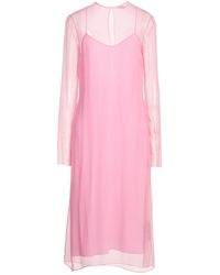 Ferragamo - Robe Midi - Lyst