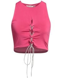 Haveone - Fuchsia Top Polyester, Elastic Fibres - Lyst