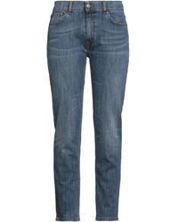 Twinset - Jeans Cotton, Polyester, Viscose, Elastane - Lyst
