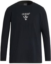 Guess - T-Shirt Cotton, Elastane - Lyst