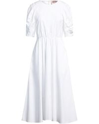 N°21 - Midi Dress Cotton - Lyst