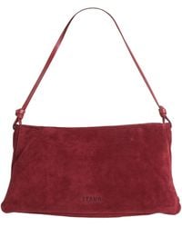 STAUD - Burgundy Handbag Leather - Lyst