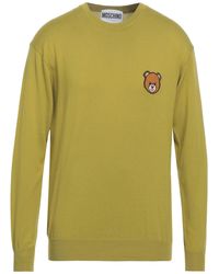 Moschino - Military Sweater Cotton, Polyamide, Elastane - Lyst