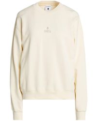 Marcelo Burlon - Cream Sweatshirt Cotton - Lyst