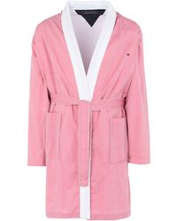 und Hausmäntel NA-KD Baumwolle Lingerie Schwerer Terry-Morgenmantel aus Bio-Baumwolle in Pink Damen Bekleidung Nachtwäsche Bade- Morgen 