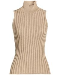 Roberto Collina - Turtleneck Merino Wool, Metallic Polyester, Nylon - Lyst