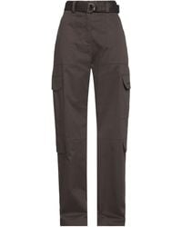 MSGM - Pants Cotton, Elastane - Lyst