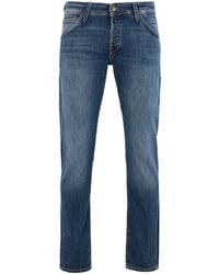 MODA UOMO Jeans Strappato sconto 52% Jack & Jones Jeans dritti Blu W30/L34 