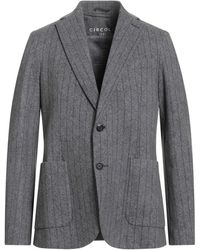 Circolo 1901 - Slate Blazer Cotton, Elastane - Lyst