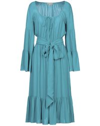 Michael Kors Midikleid - Blau