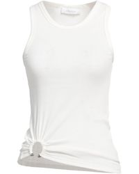 Rabanne - Tank Top Cotton, Elastane - Lyst