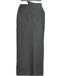 Holzweiler - Midi Skirt Recycled Polyester, Wool, Elastane - Lyst